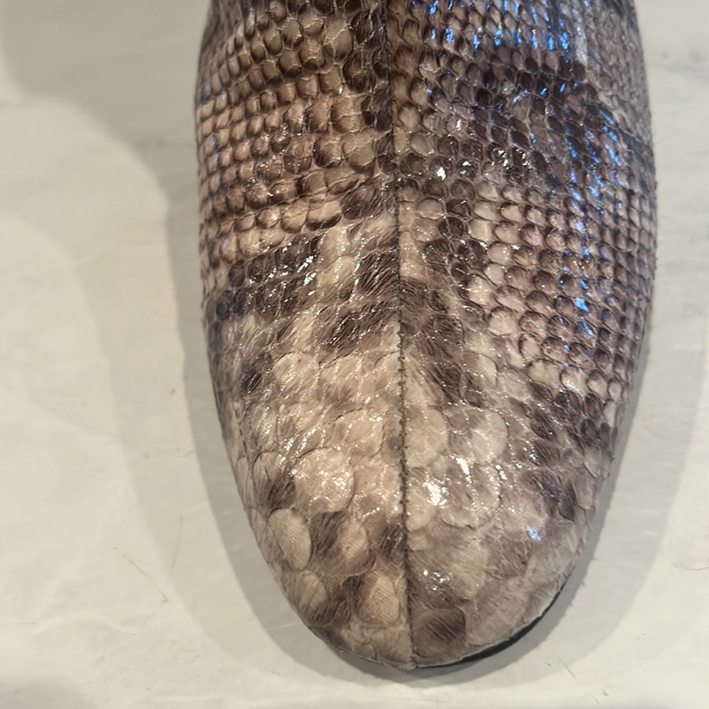 Python Print Ankle Boots. Worn Once:) - image 4